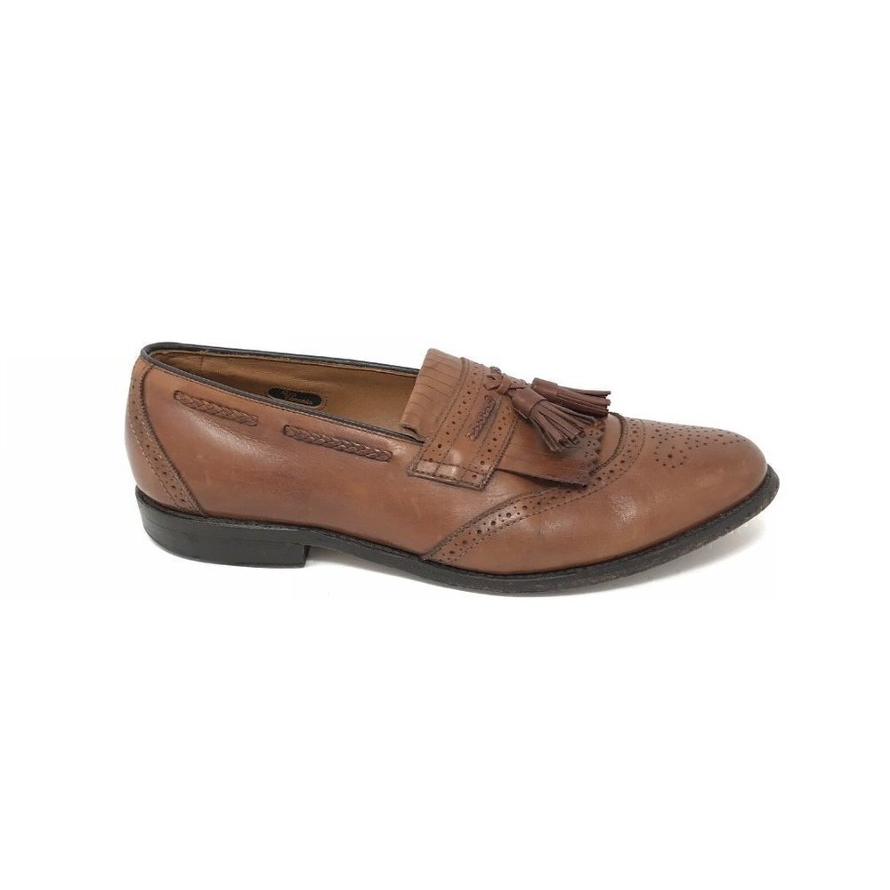 Allen Edmonds Bradenton Brown Leather Shoes 10.5